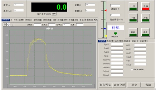 儀器化落錘沖擊試驗(yàn)機(jī)測(cè)控系統(tǒng)介紹